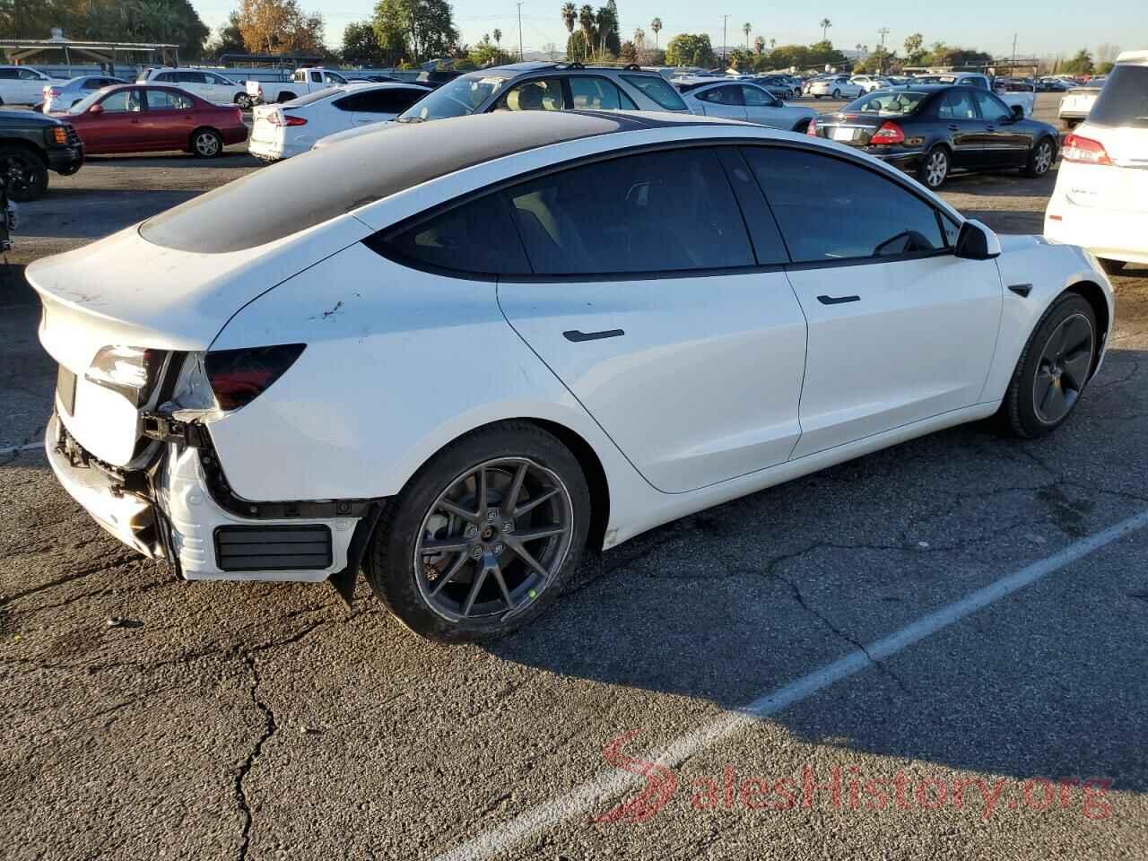 5YJ3E1EA0MF096757 2021 TESLA MODEL 3