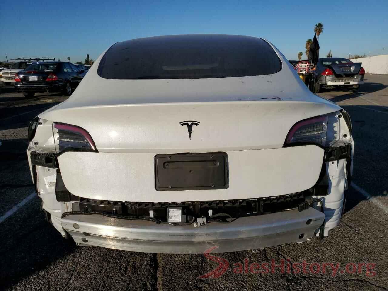 5YJ3E1EA0MF096757 2021 TESLA MODEL 3