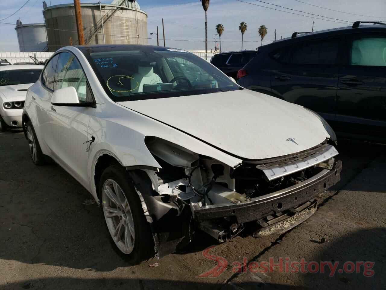 5YJYGDEE2MF271398 2021 TESLA MODEL Y