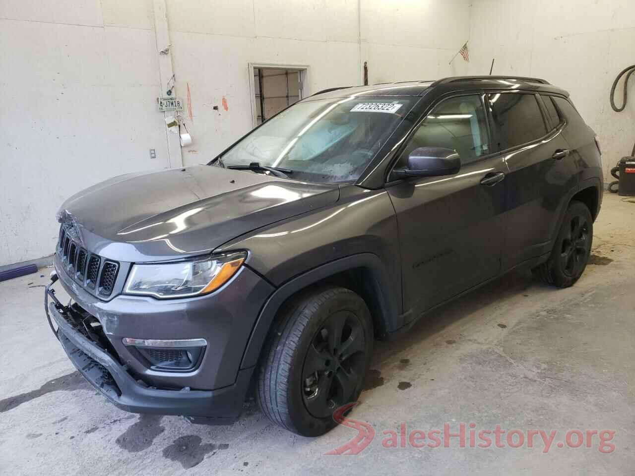 3C4NJDBB2KT661852 2019 JEEP COMPASS