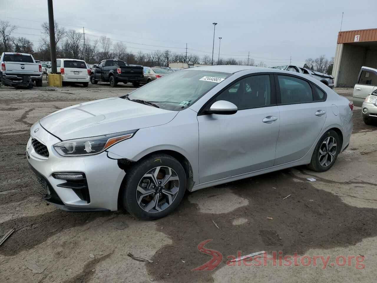 3KPF24AD8LE222407 2020 KIA FORTE