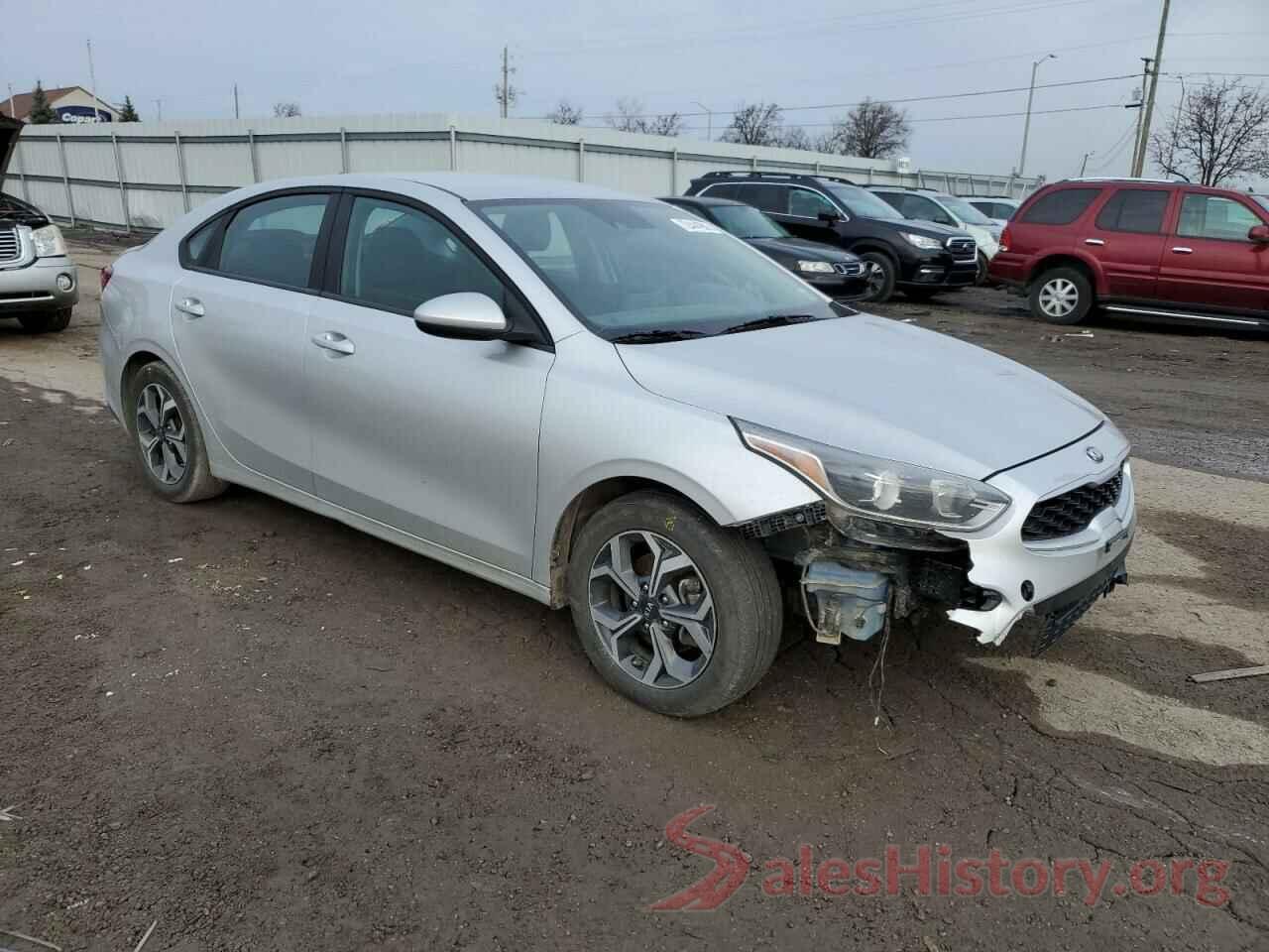 3KPF24AD8LE222407 2020 KIA FORTE