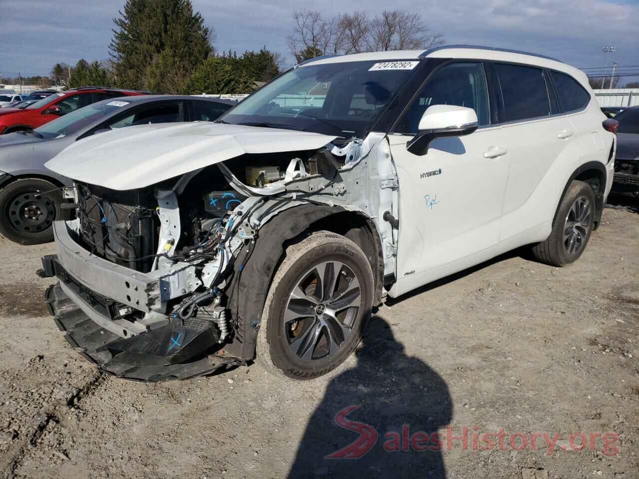 5TDGBRCH8MS033961 2021 TOYOTA HIGHLANDER