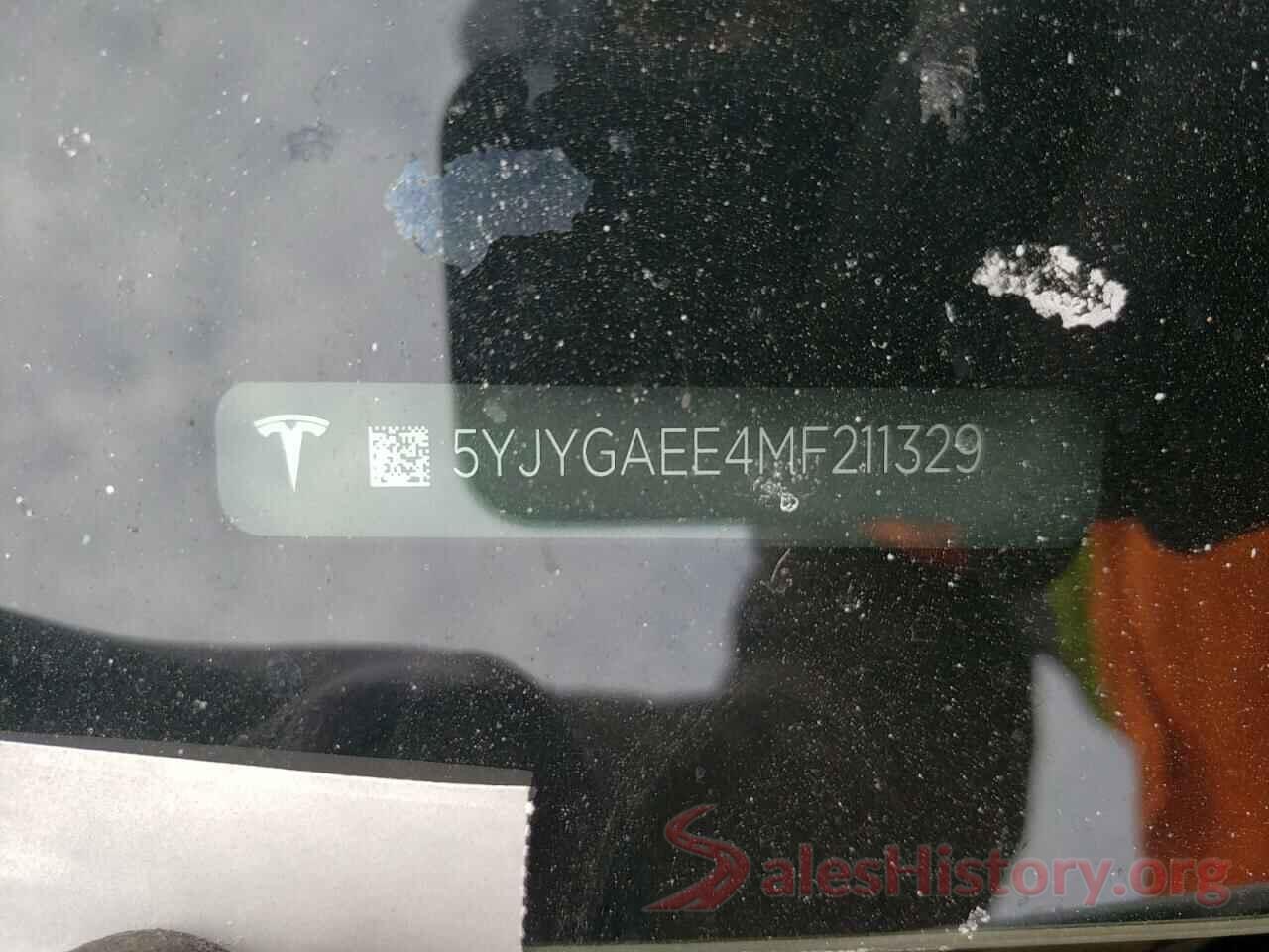 5YJYGAEE4MF211329 2021 TESLA MODEL Y