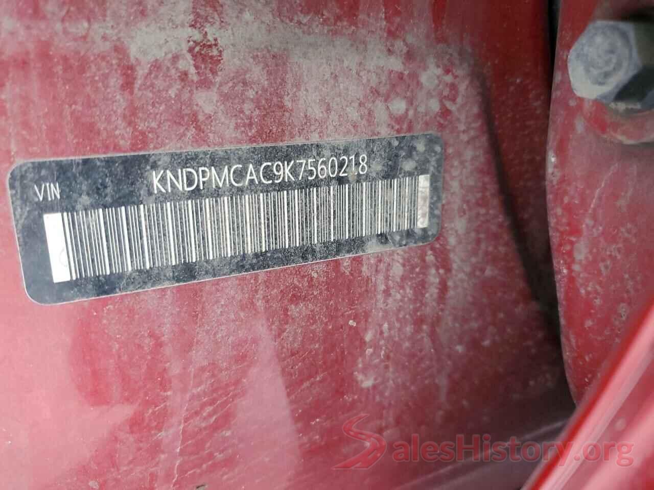 KNDPMCAC9K7560218 2019 KIA SPORTAGE