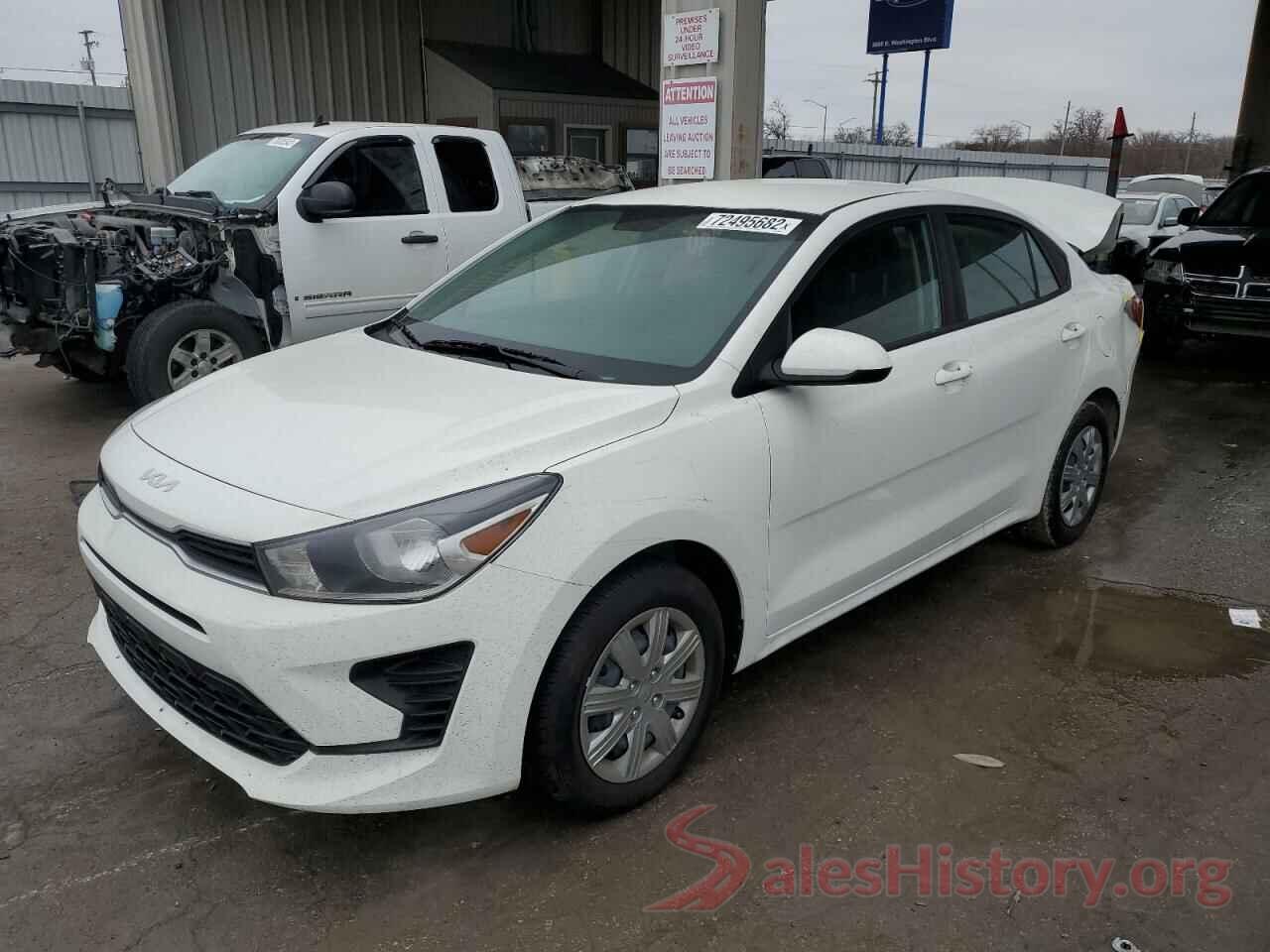 3KPA24AD0NE497282 2022 KIA RIO