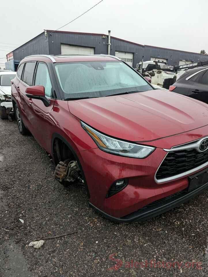 5TDGZRBH5LS522748 2020 TOYOTA HIGHLANDER