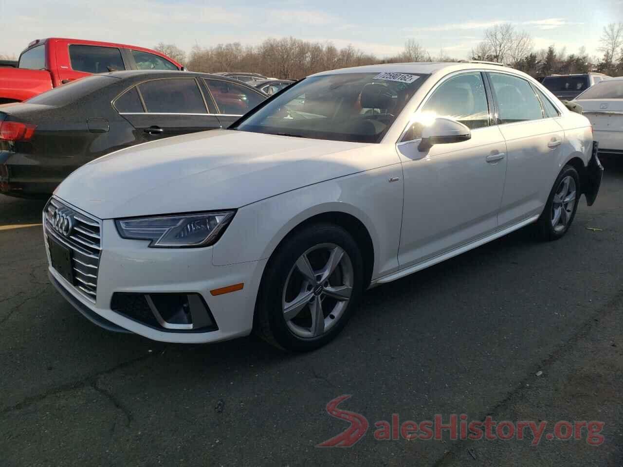 WAUDNAF47KA015589 2019 AUDI A4