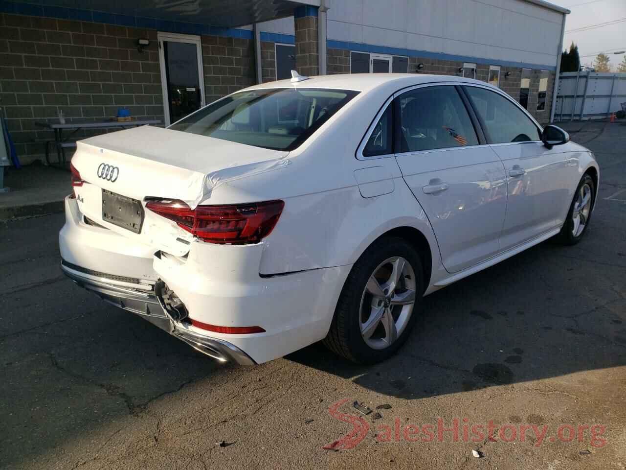 WAUDNAF47KA015589 2019 AUDI A4