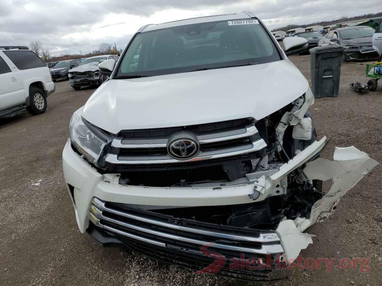 5TDDZRFH4JS496833 2018 TOYOTA HIGHLANDER