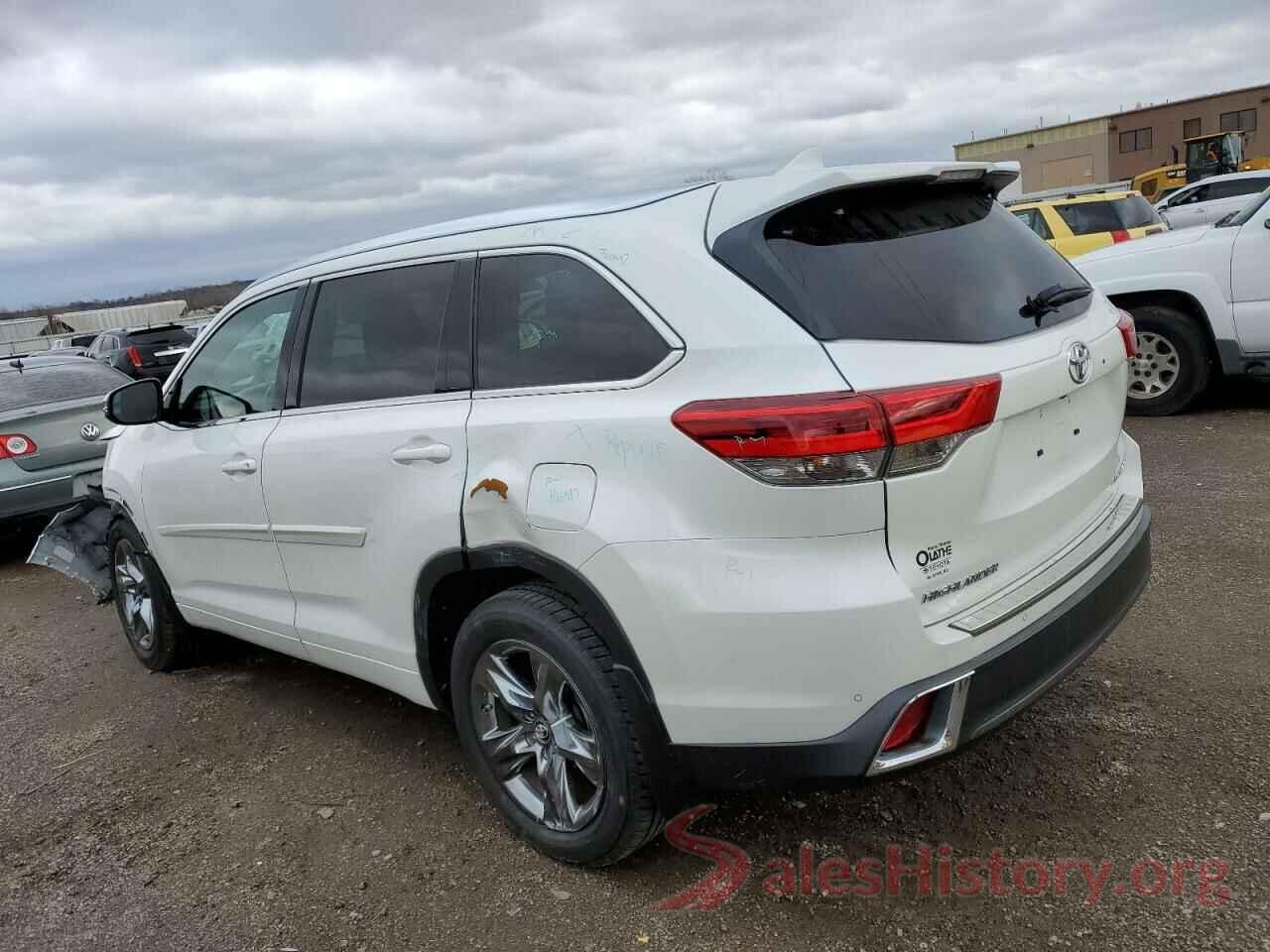 5TDDZRFH4JS496833 2018 TOYOTA HIGHLANDER