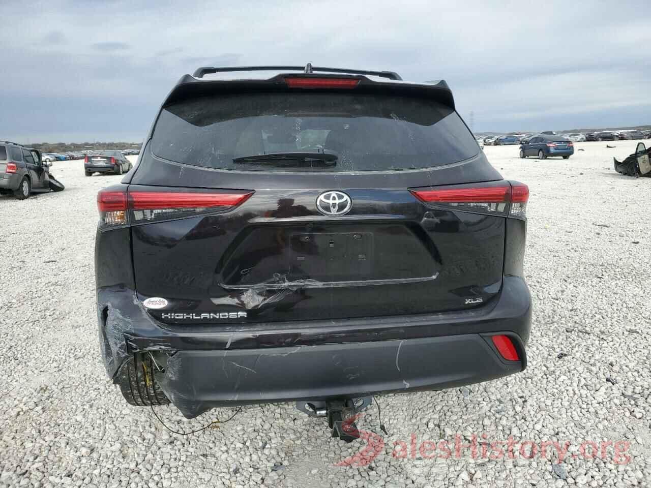 5TDGZRAH0MS082876 2021 TOYOTA HIGHLANDER