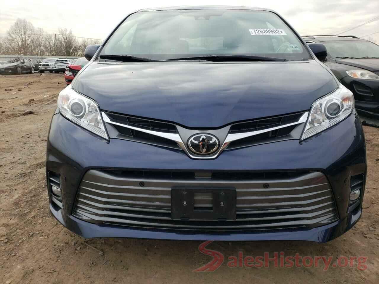 5TDDZ3DC6KS220501 2019 TOYOTA SIENNA