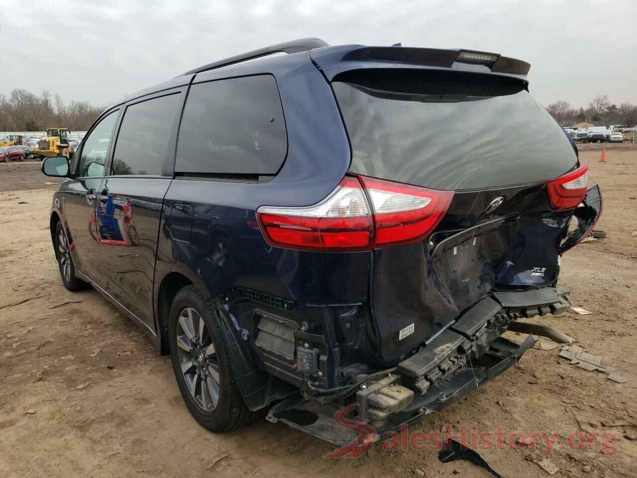 5TDDZ3DC6KS220501 2019 TOYOTA SIENNA