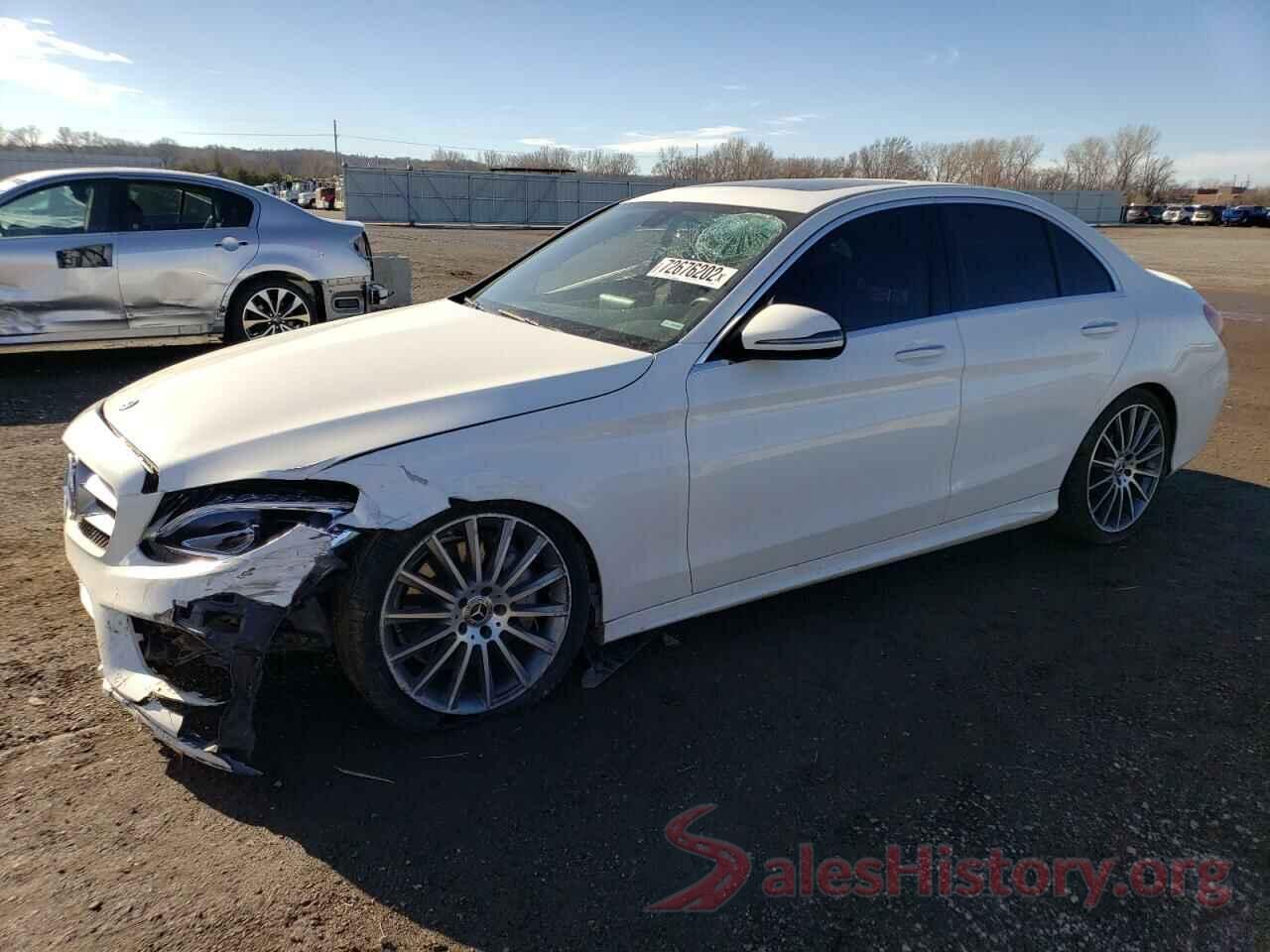 55SWF4JB1JU268654 2018 MERCEDES-BENZ C-CLASS