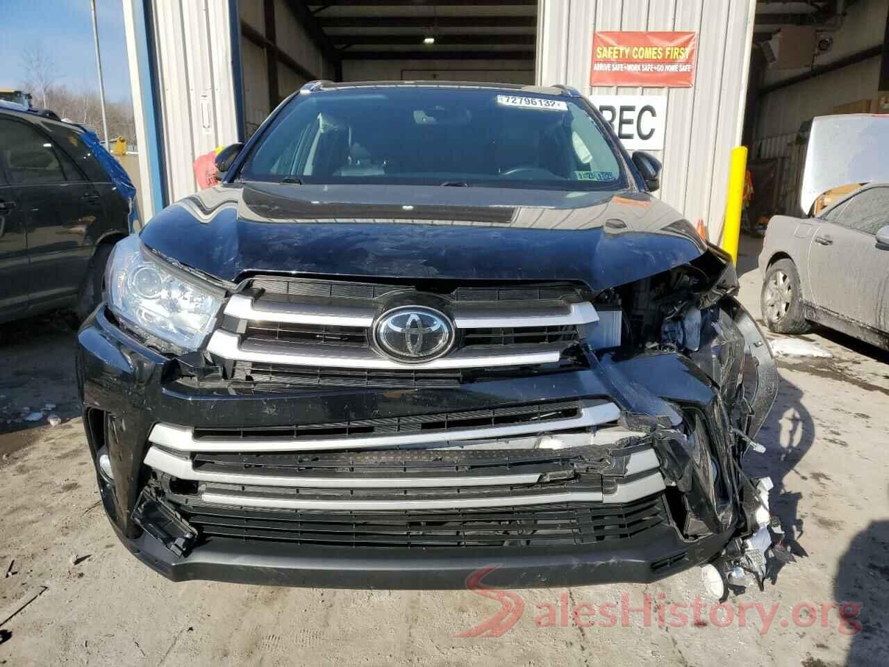 5TDJZRFH4HS372817 2017 TOYOTA HIGHLANDER