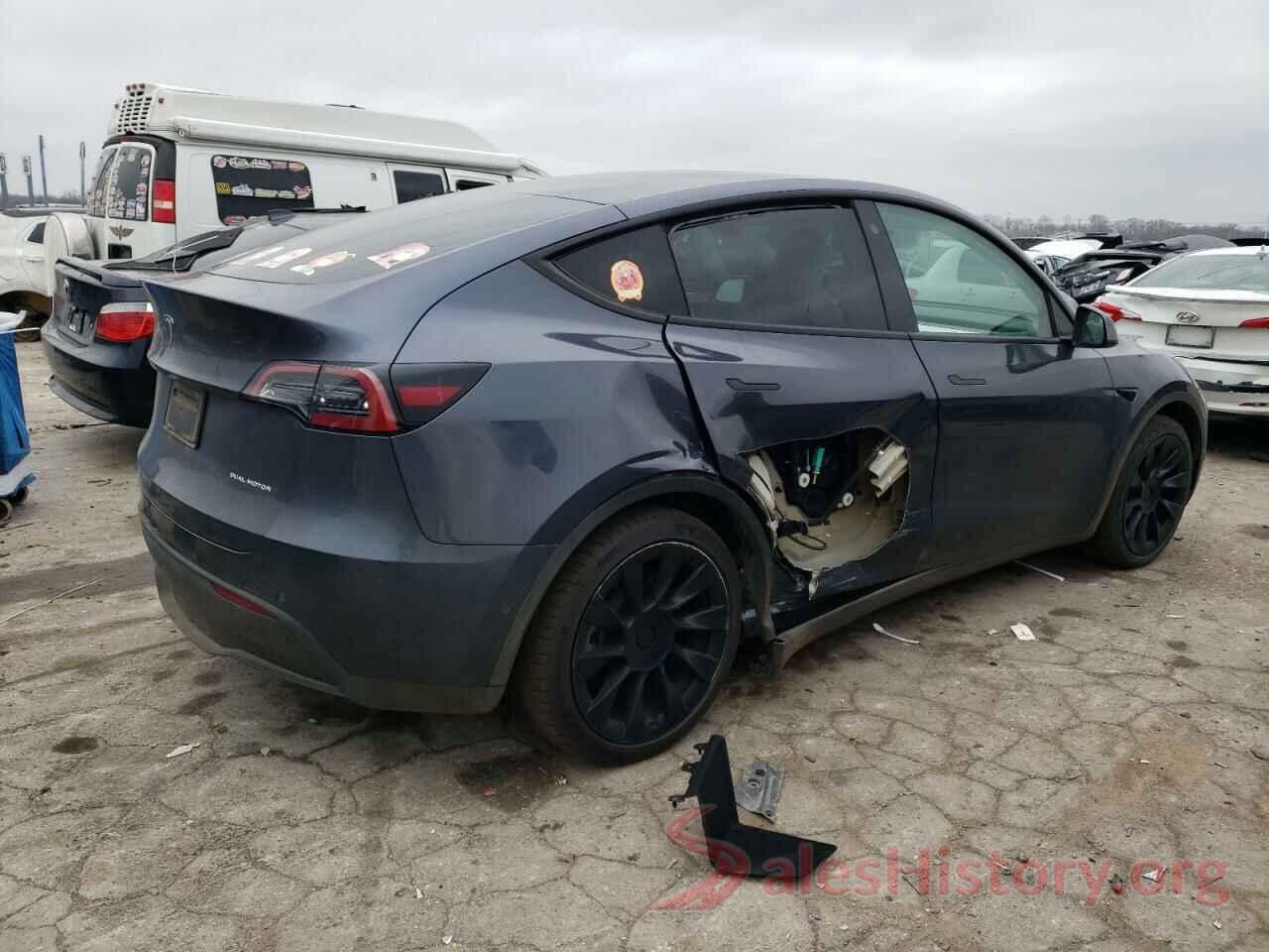 7SAYGDEE1NF321650 2022 TESLA MODEL Y