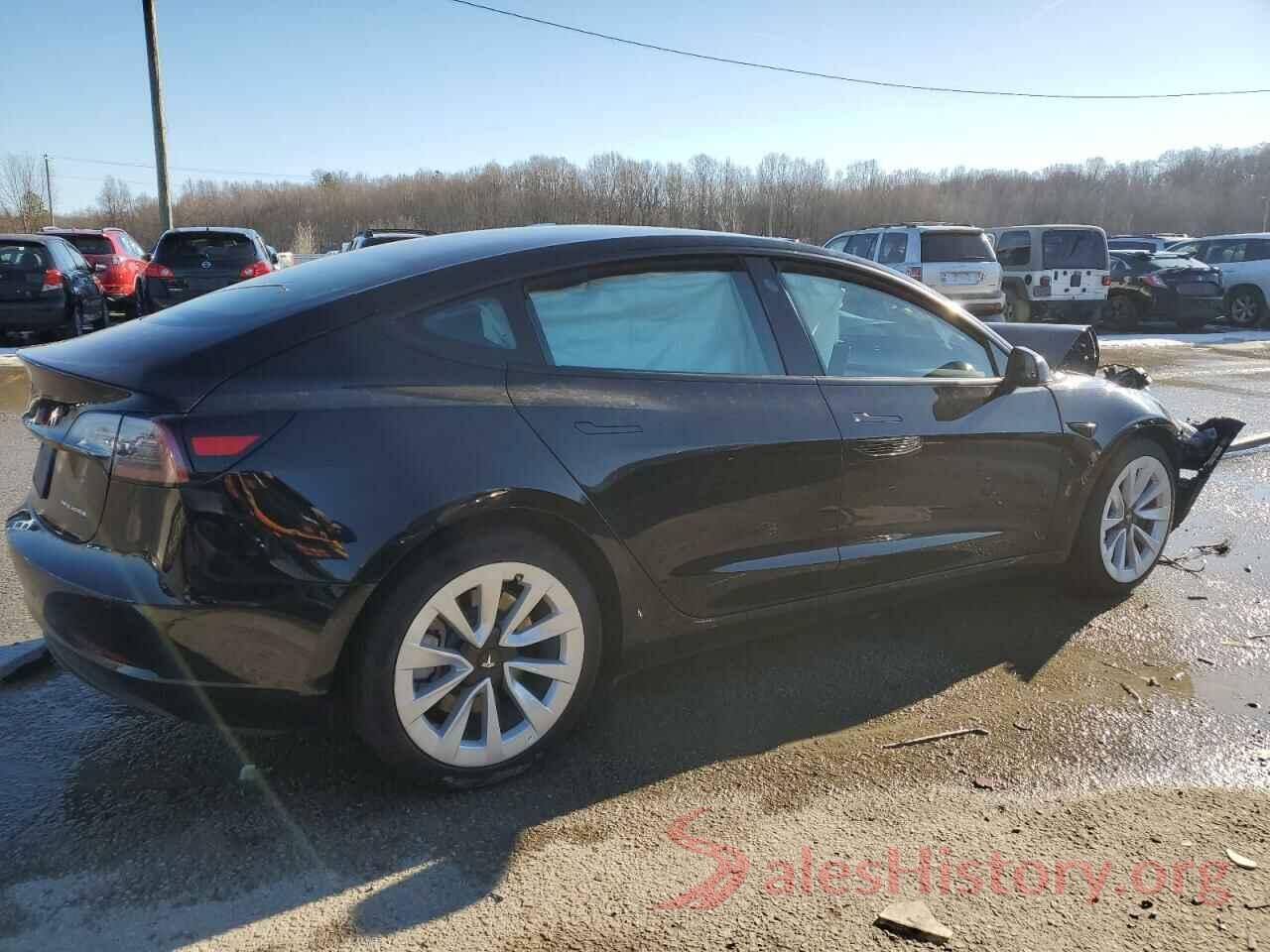 5YJ3E1EB6NF287271 2022 TESLA MODEL 3