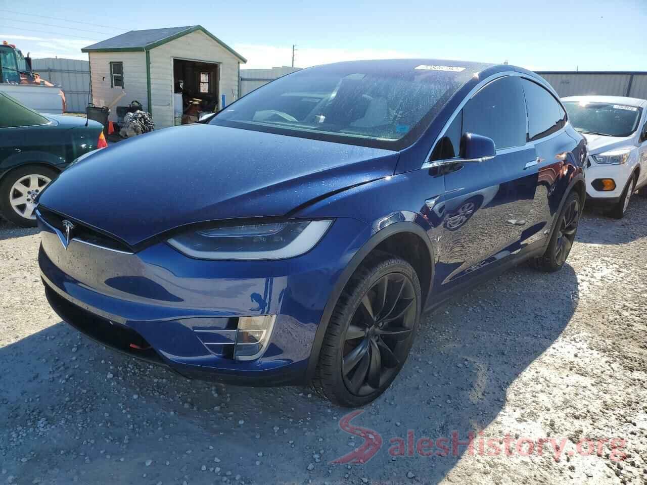 5YJXCBE29KF197508 2019 TESLA MODEL X