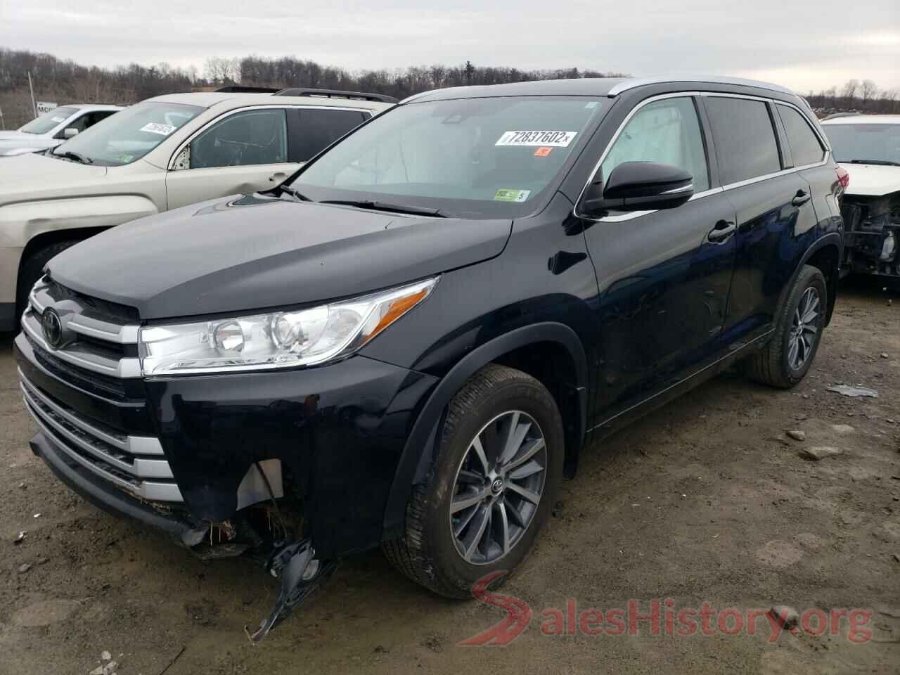 5TDJZRFH1JS555713 2018 TOYOTA HIGHLANDER