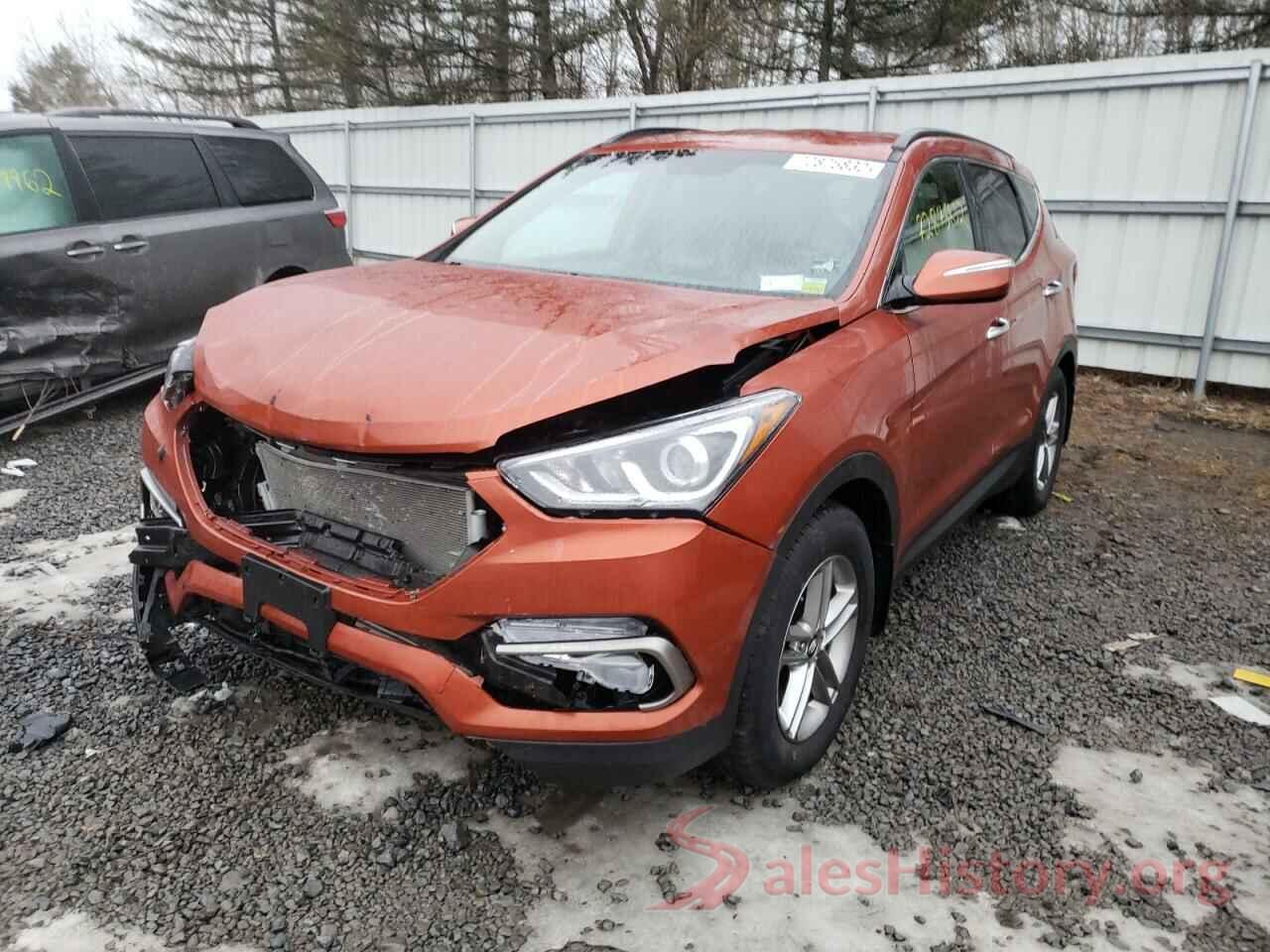 5XYZUDLBXJG522923 2018 HYUNDAI SANTA FE