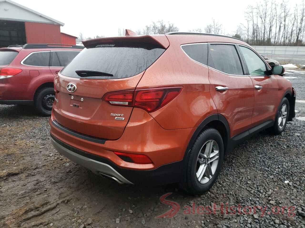 5XYZUDLBXJG522923 2018 HYUNDAI SANTA FE