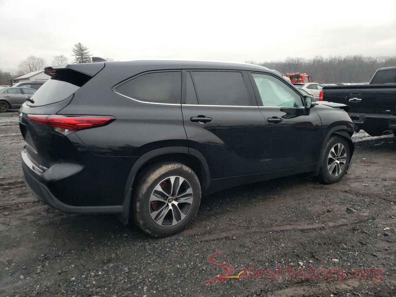 5TDHZRBH2MS534409 2021 TOYOTA HIGHLANDER