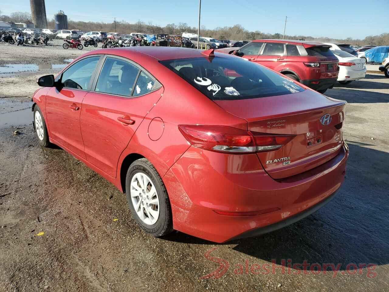 5NPD74LF7JH357376 2018 HYUNDAI ELANTRA