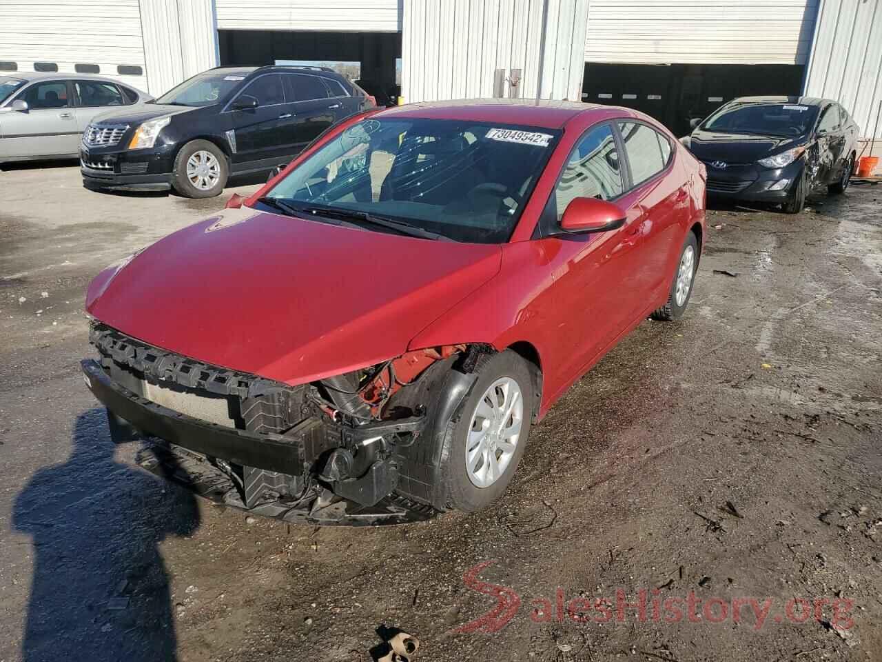 5NPD74LF7JH357376 2018 HYUNDAI ELANTRA