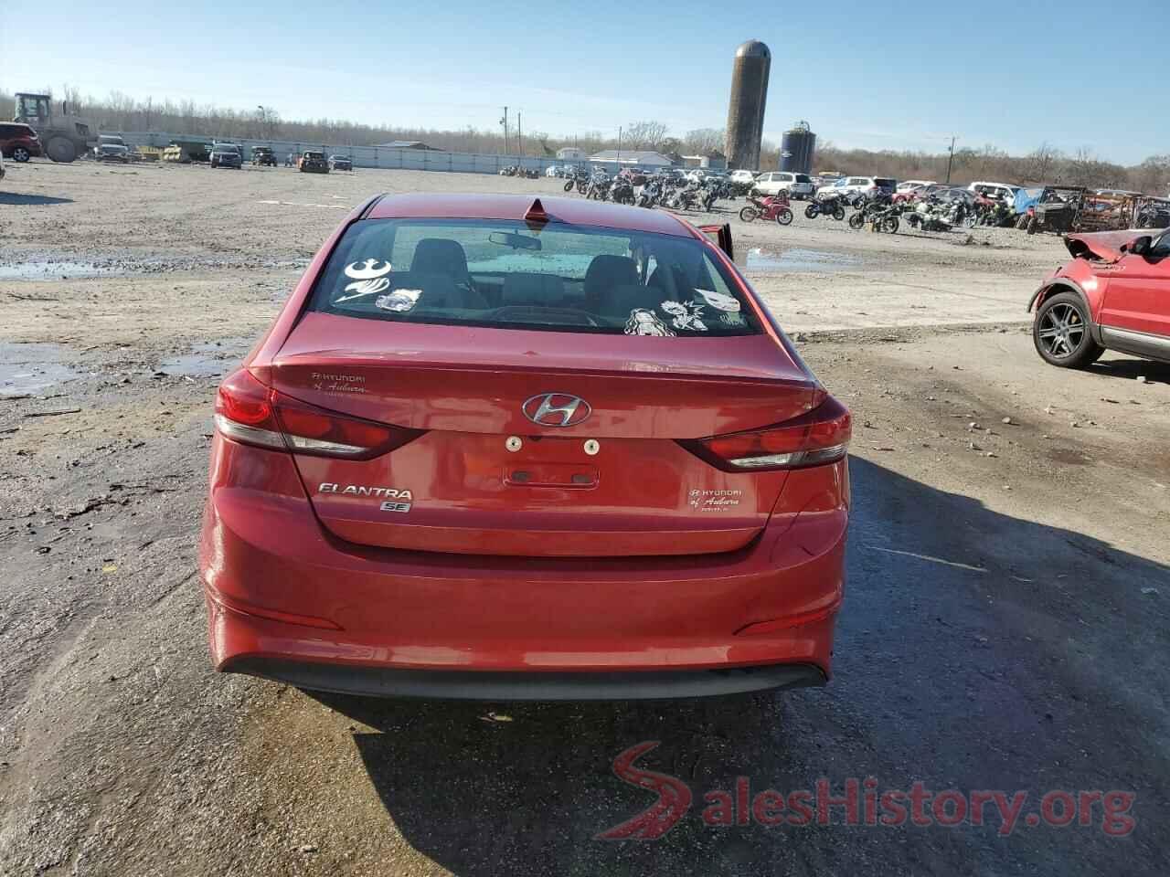 5NPD74LF7JH357376 2018 HYUNDAI ELANTRA