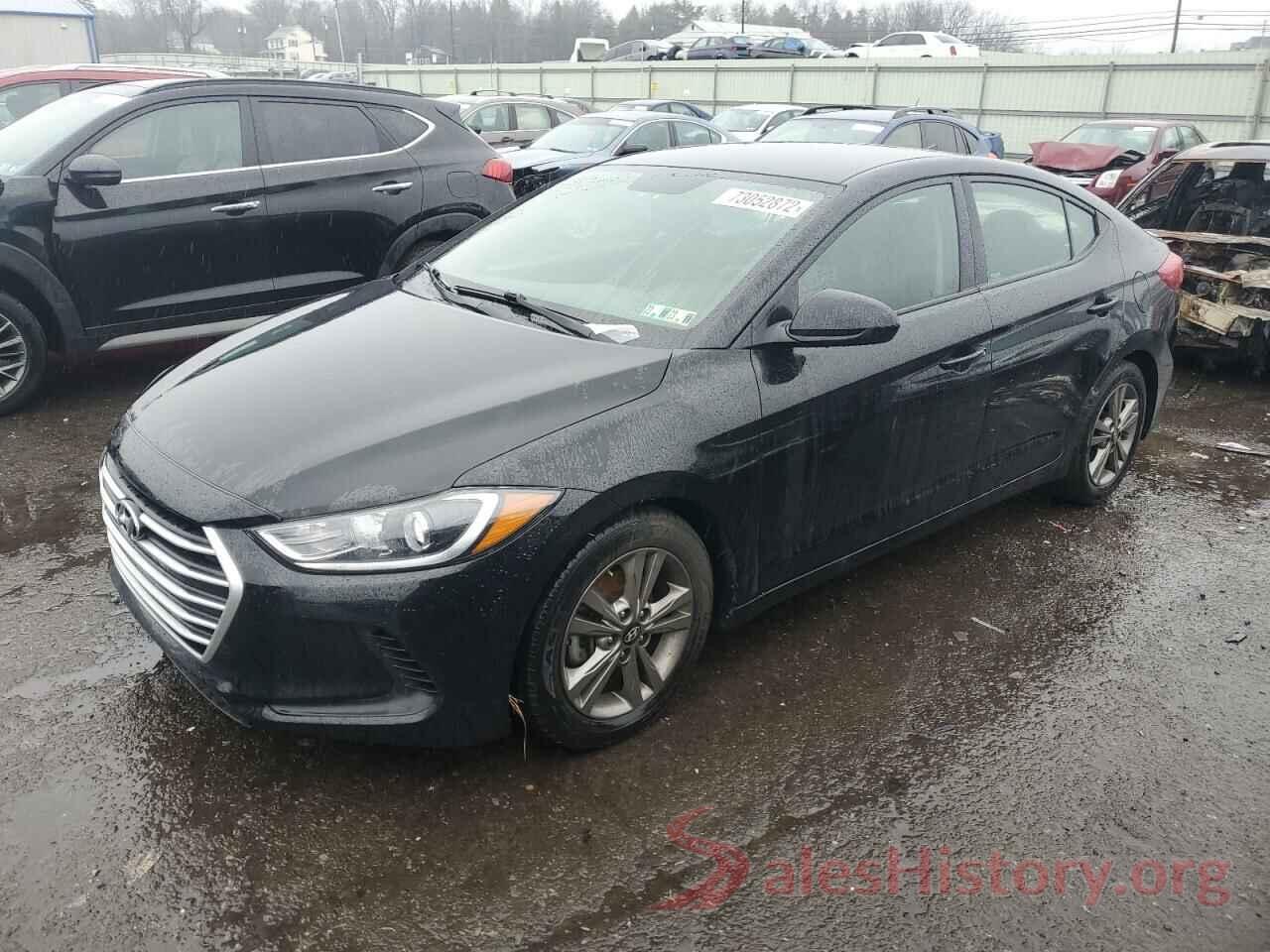 5NPD84LF4JH235605 2018 HYUNDAI ELANTRA