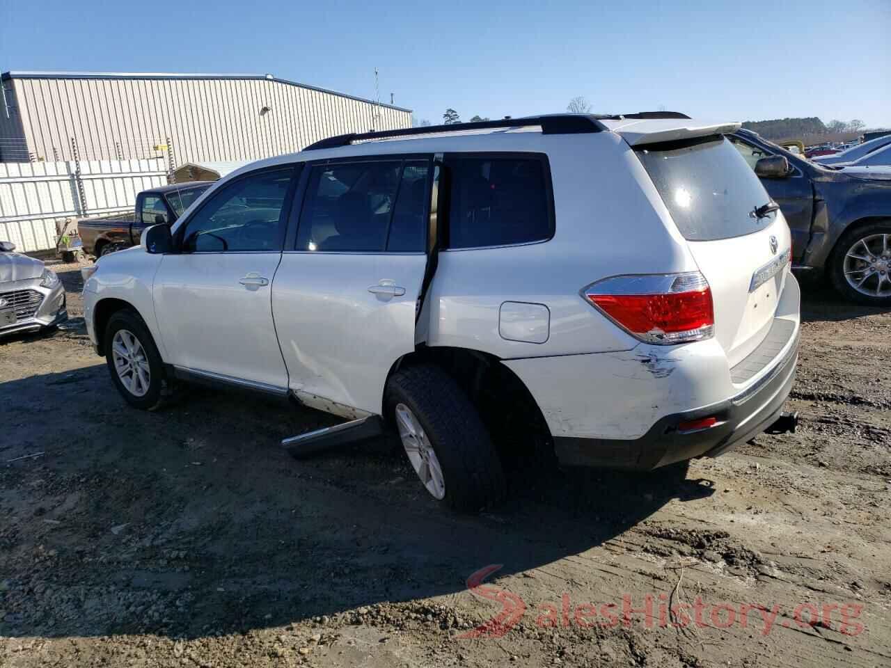 5TDBK3EH9CS130086 2012 TOYOTA HIGHLANDER