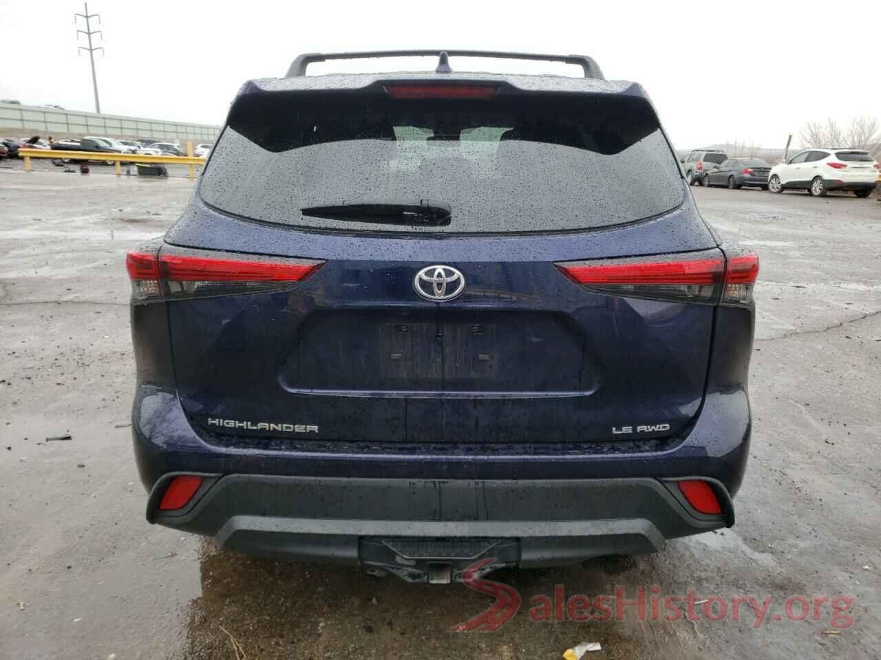 5TDBZRBH7MS557626 2021 TOYOTA HIGHLANDER