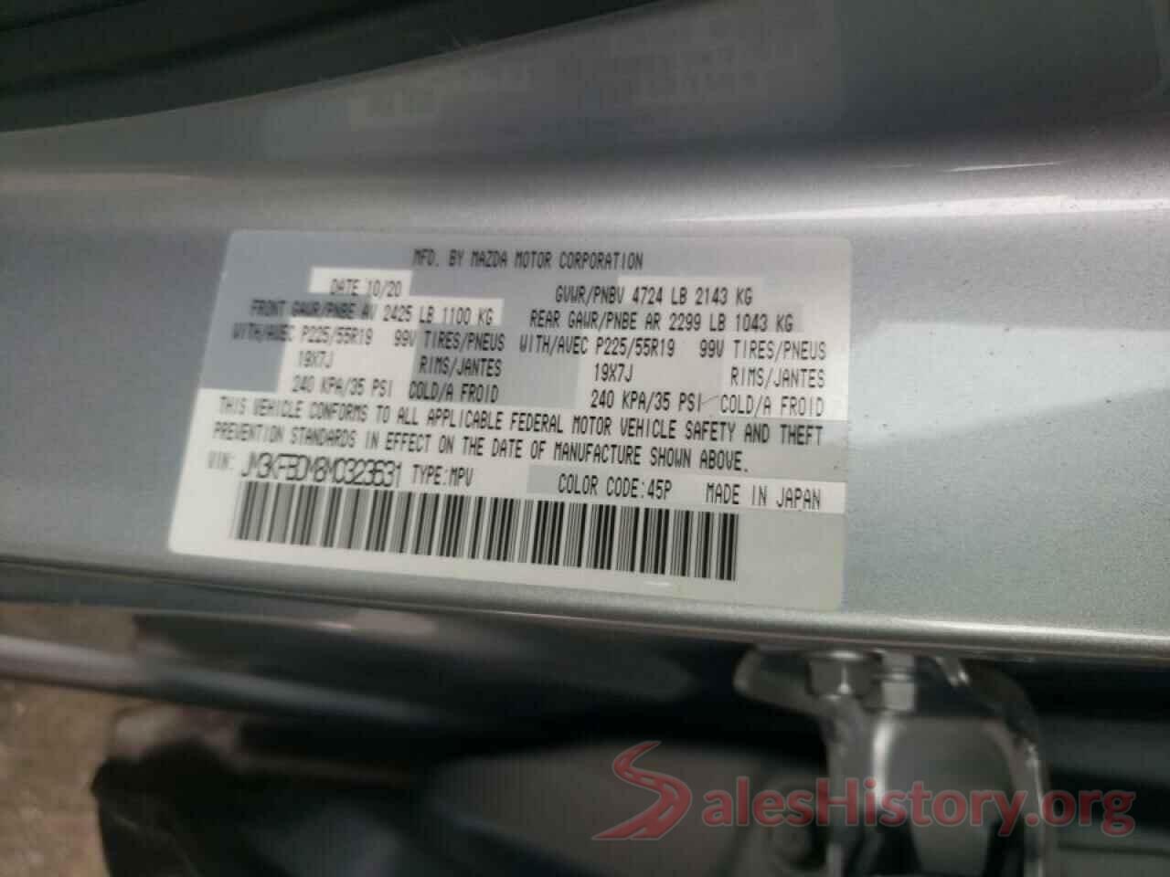 JM3KFBDM8M0323631 2021 MAZDA CX-5