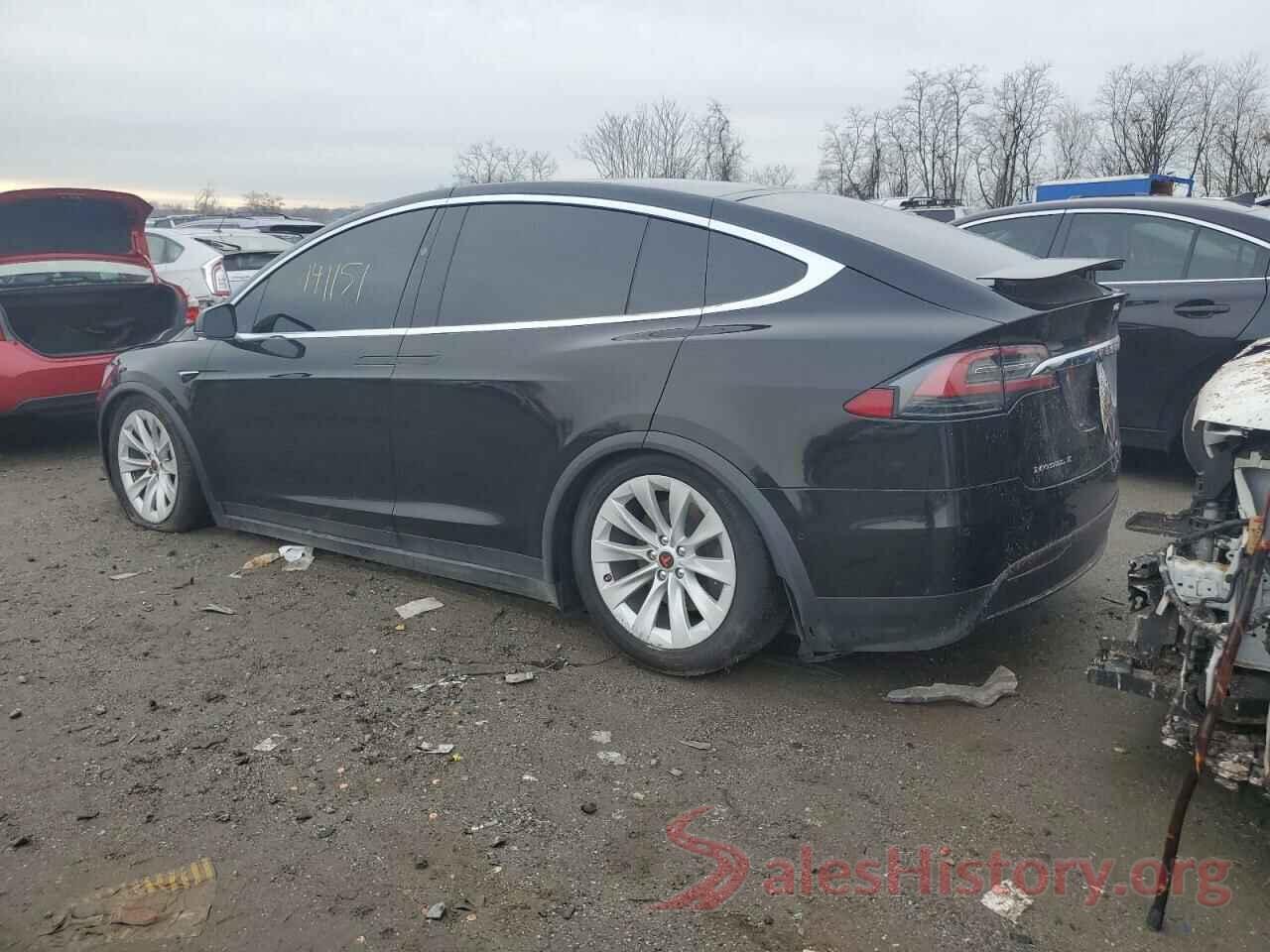 5YJXCBE21JF088751 2018 TESLA MODEL X