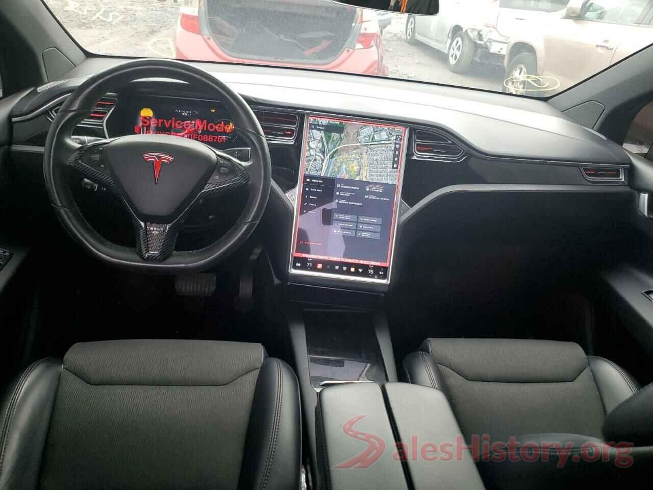 5YJXCBE21JF088751 2018 TESLA MODEL X