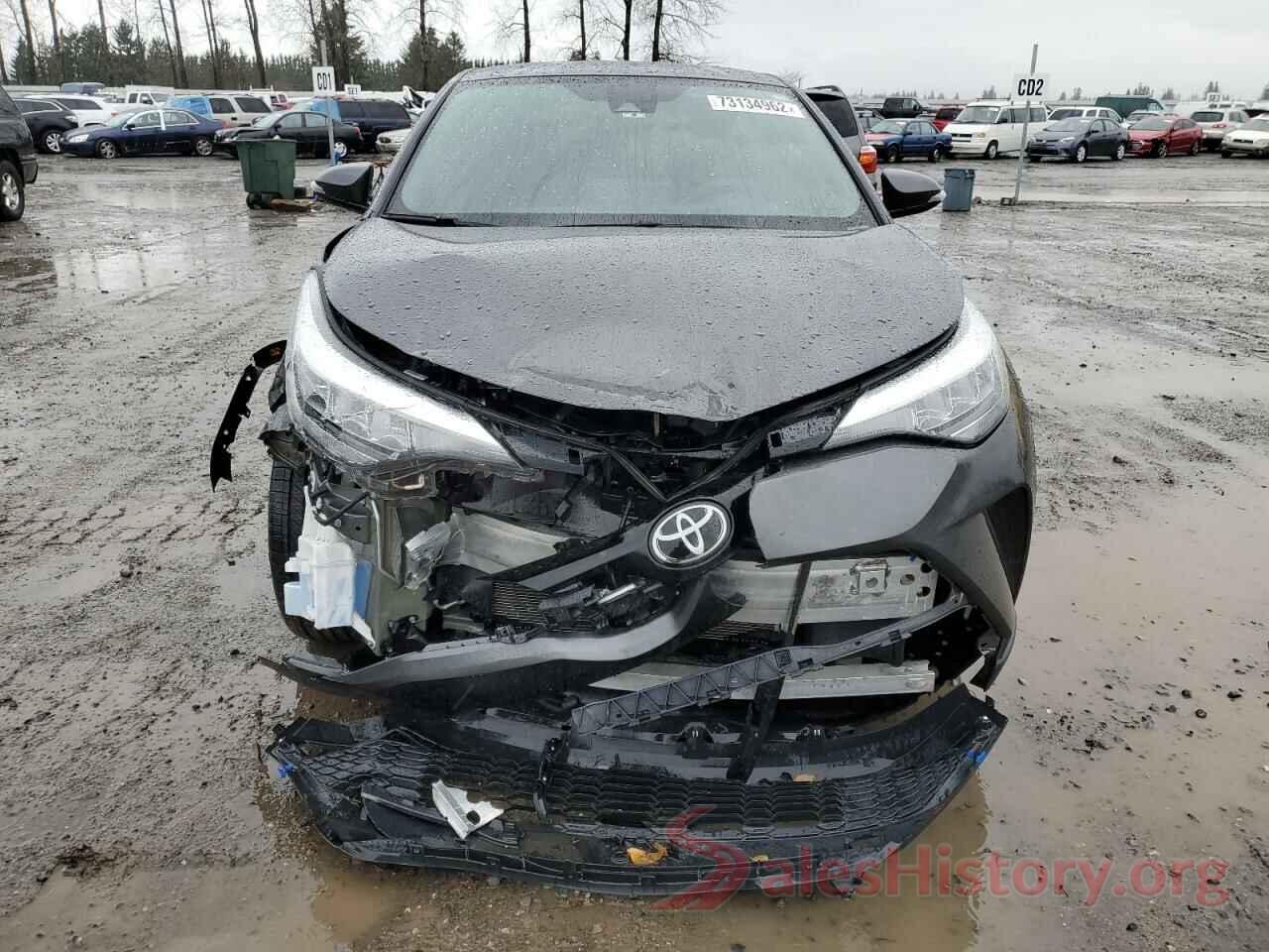 NMTKHMBX3NR140968 2022 TOYOTA C-HR