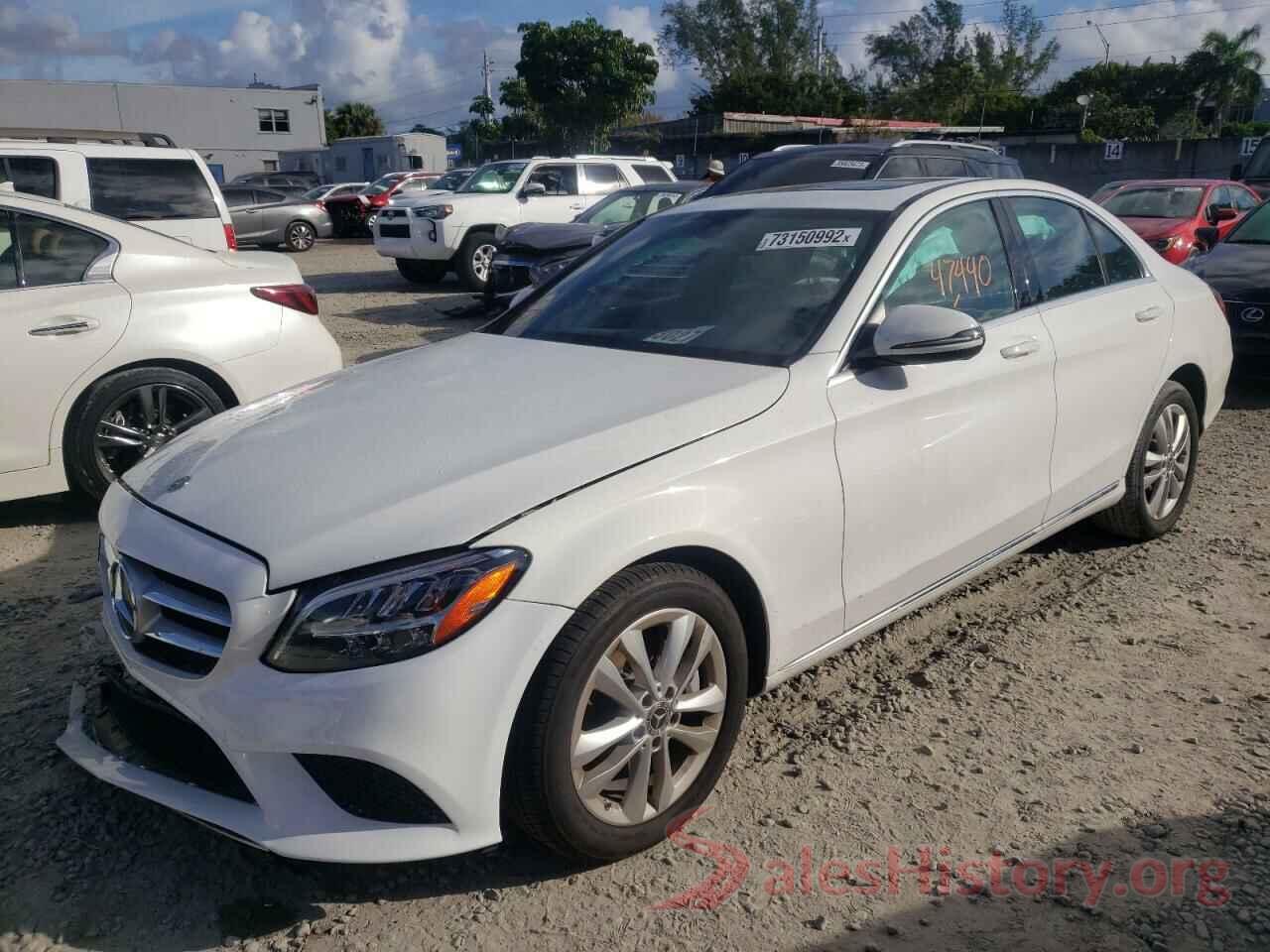 55SWF8DB1KU294322 2019 MERCEDES-BENZ C-CLASS