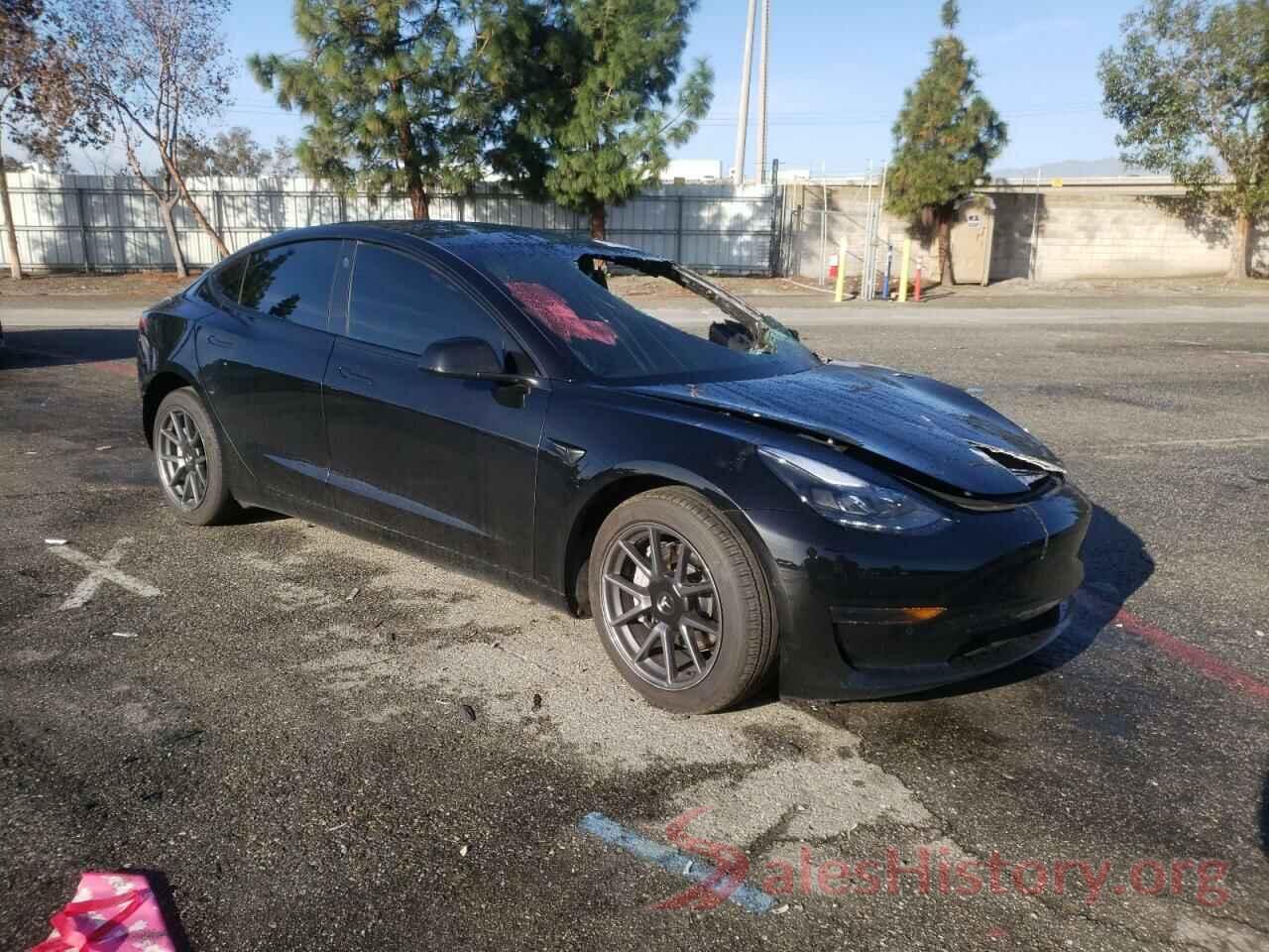 5YJ3E1EA6MF870641 2021 TESLA MODEL 3