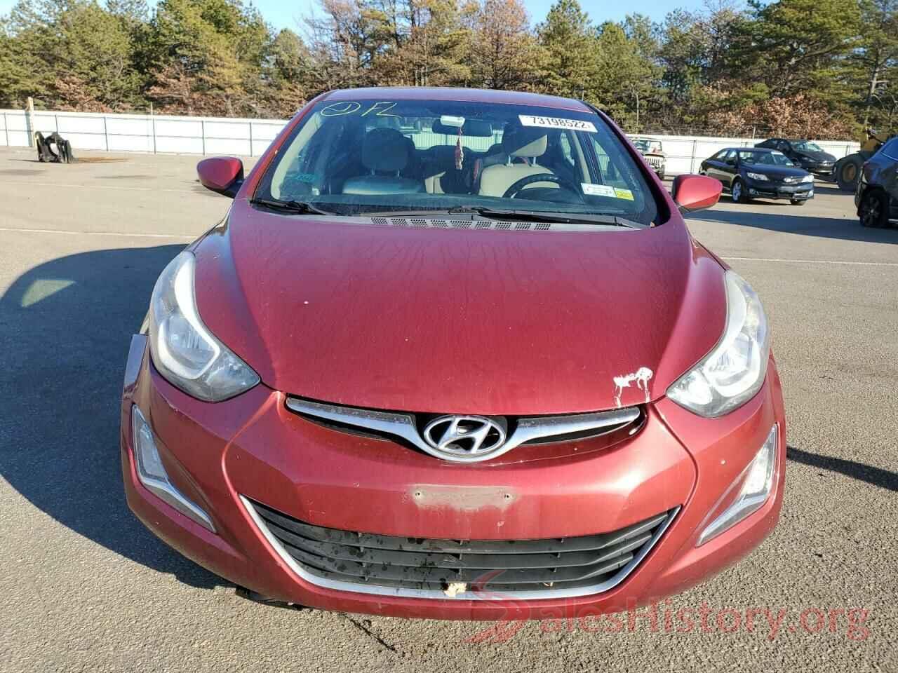 5NPDH4AE0EH546626 2014 HYUNDAI ELANTRA