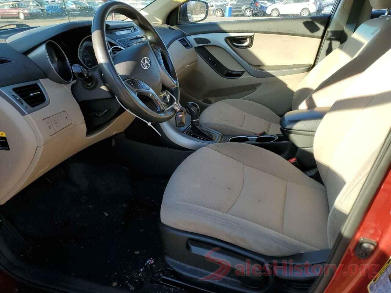 5NPDH4AE0EH546626 2014 HYUNDAI ELANTRA