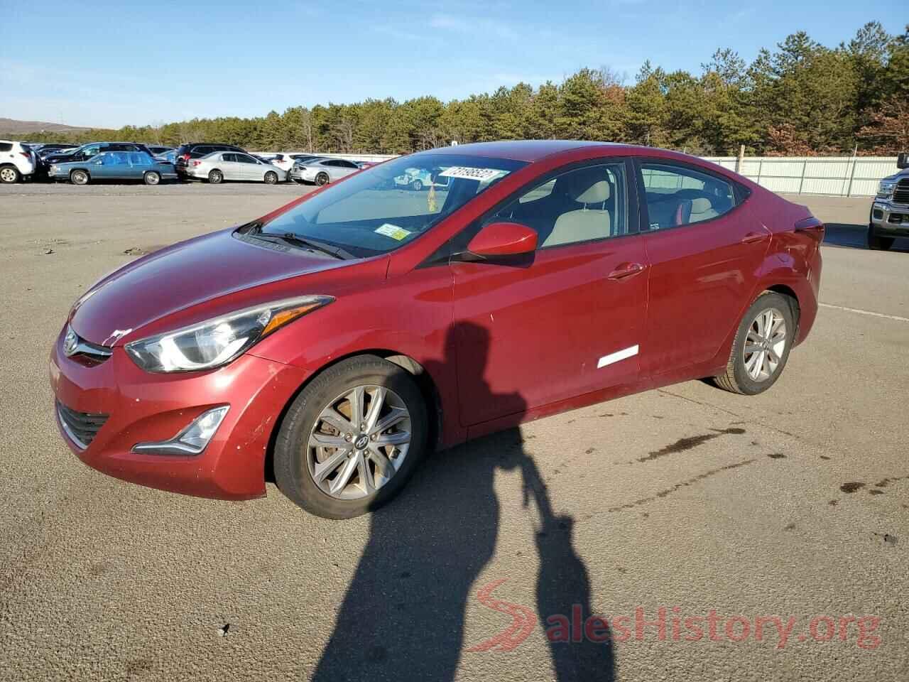 5NPDH4AE0EH546626 2014 HYUNDAI ELANTRA