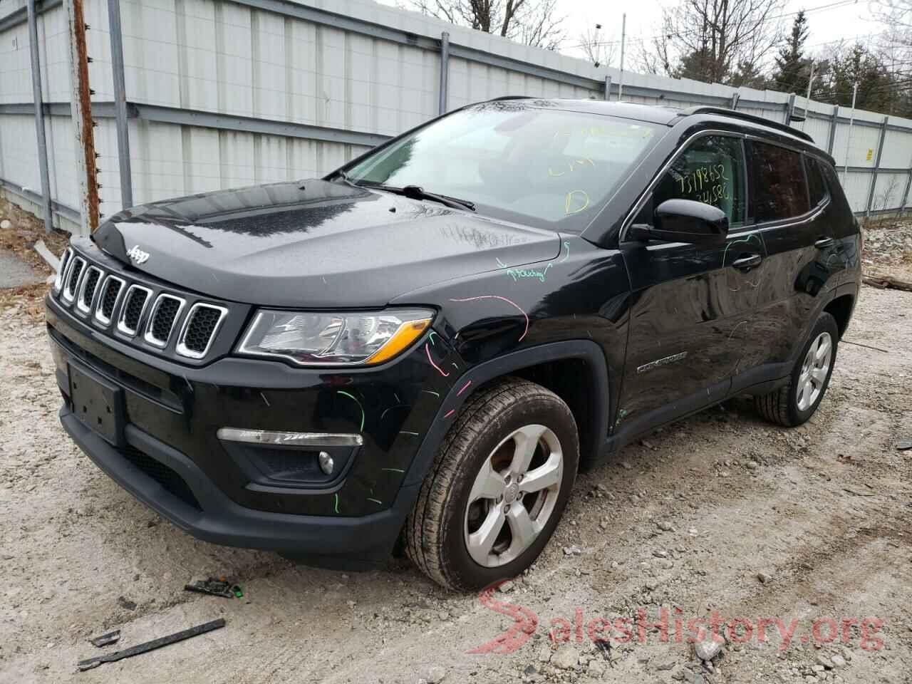 3C4NJDBBXKT756806 2019 JEEP COMPASS