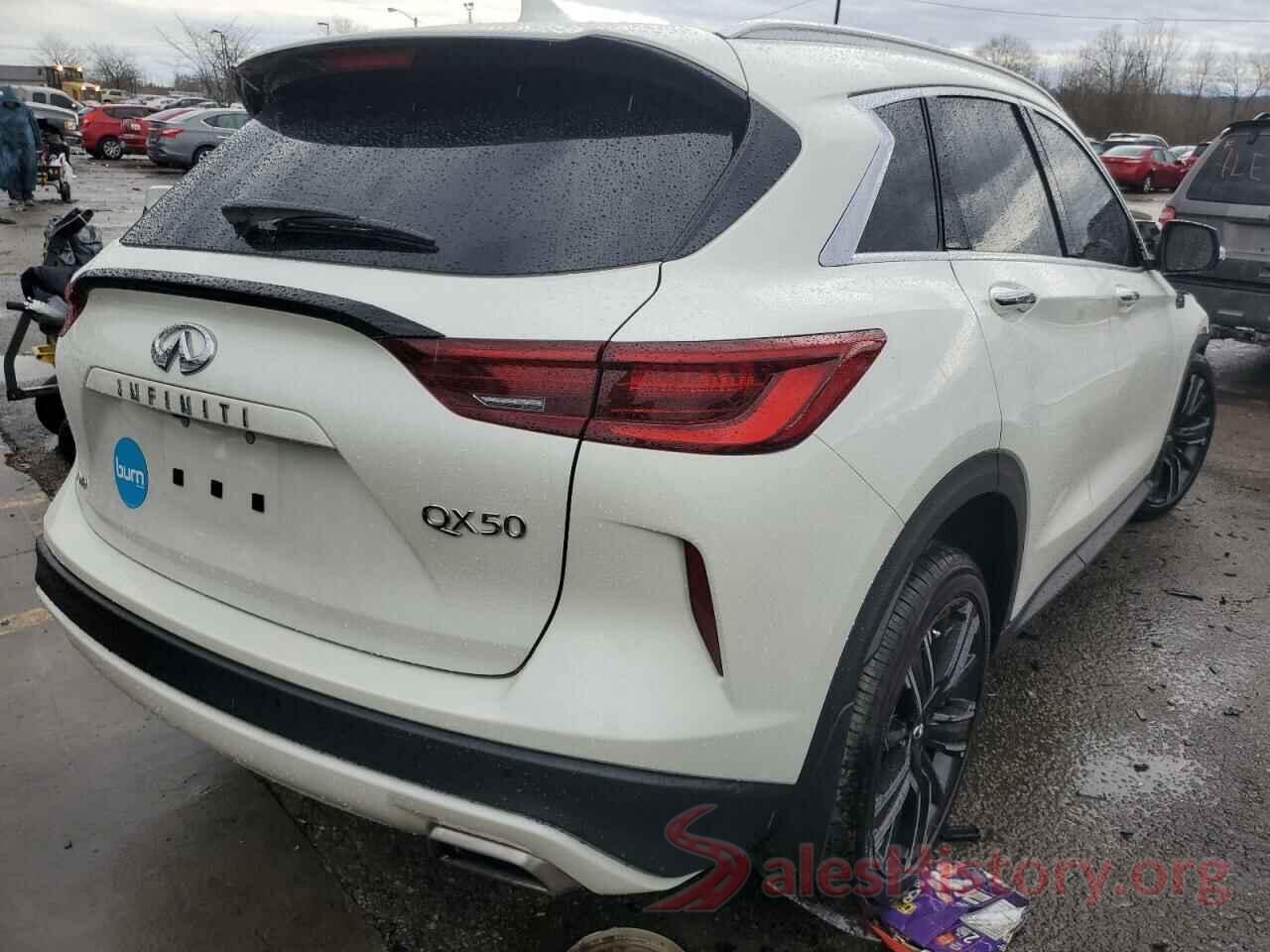 3PCAJ5BB1NF118175 2022 INFINITI QX50