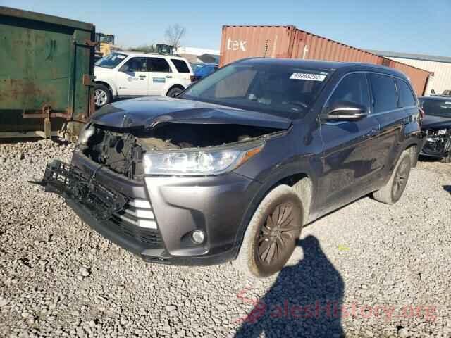 5TDKZRFH1HS520913 2017 TOYOTA HIGHLANDER