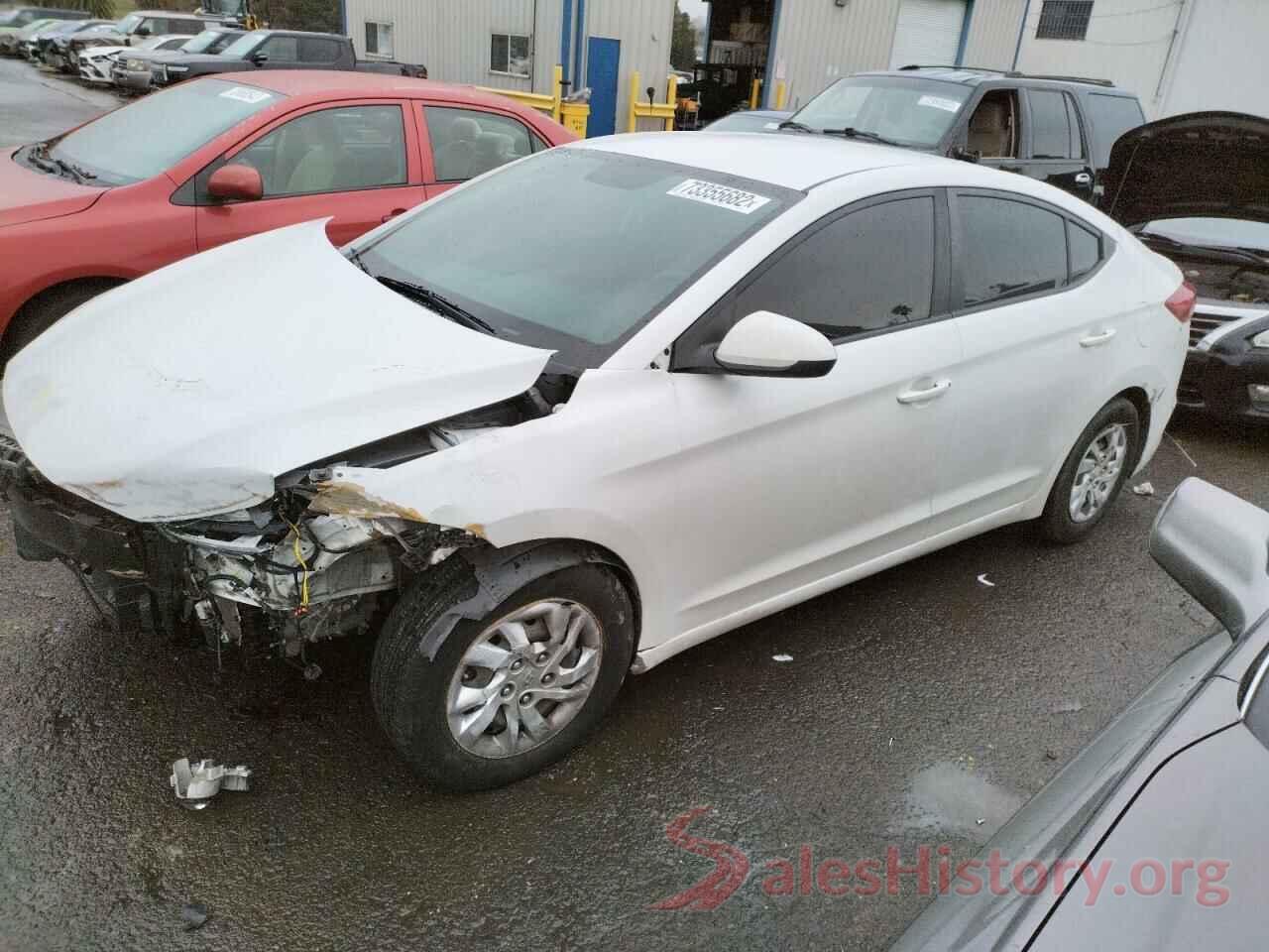 5NPD74LF5JH355917 2018 HYUNDAI ELANTRA