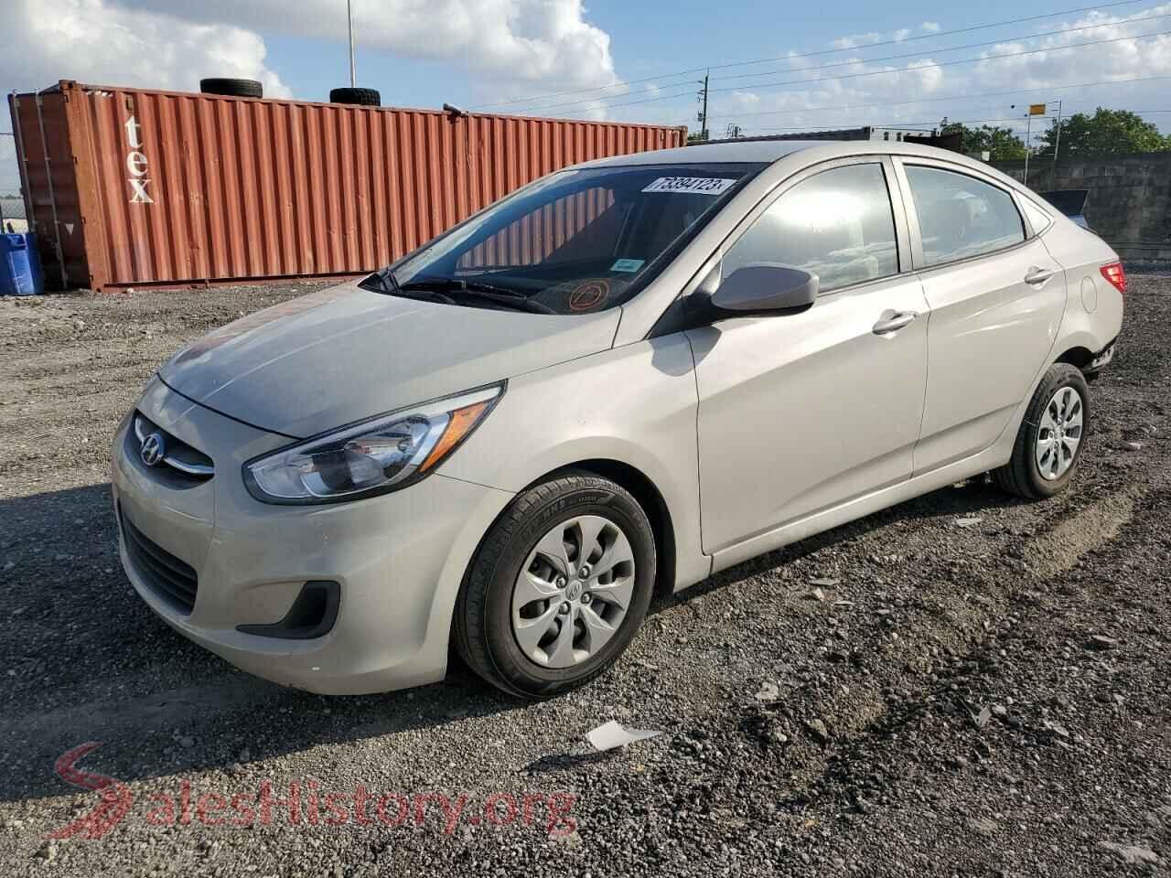 KMHCT4AE3HU222103 2017 HYUNDAI ACCENT