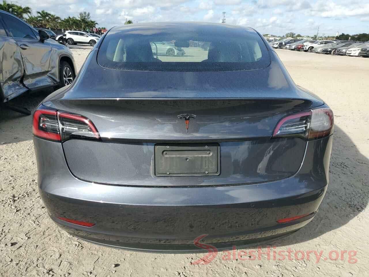 5YJ3E1EA4NF191226 2022 TESLA MODEL 3