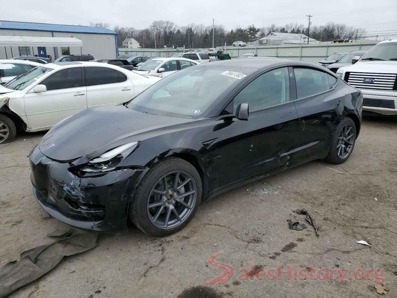 5YJ3E1EB0MF019444 2021 TESLA MODEL 3