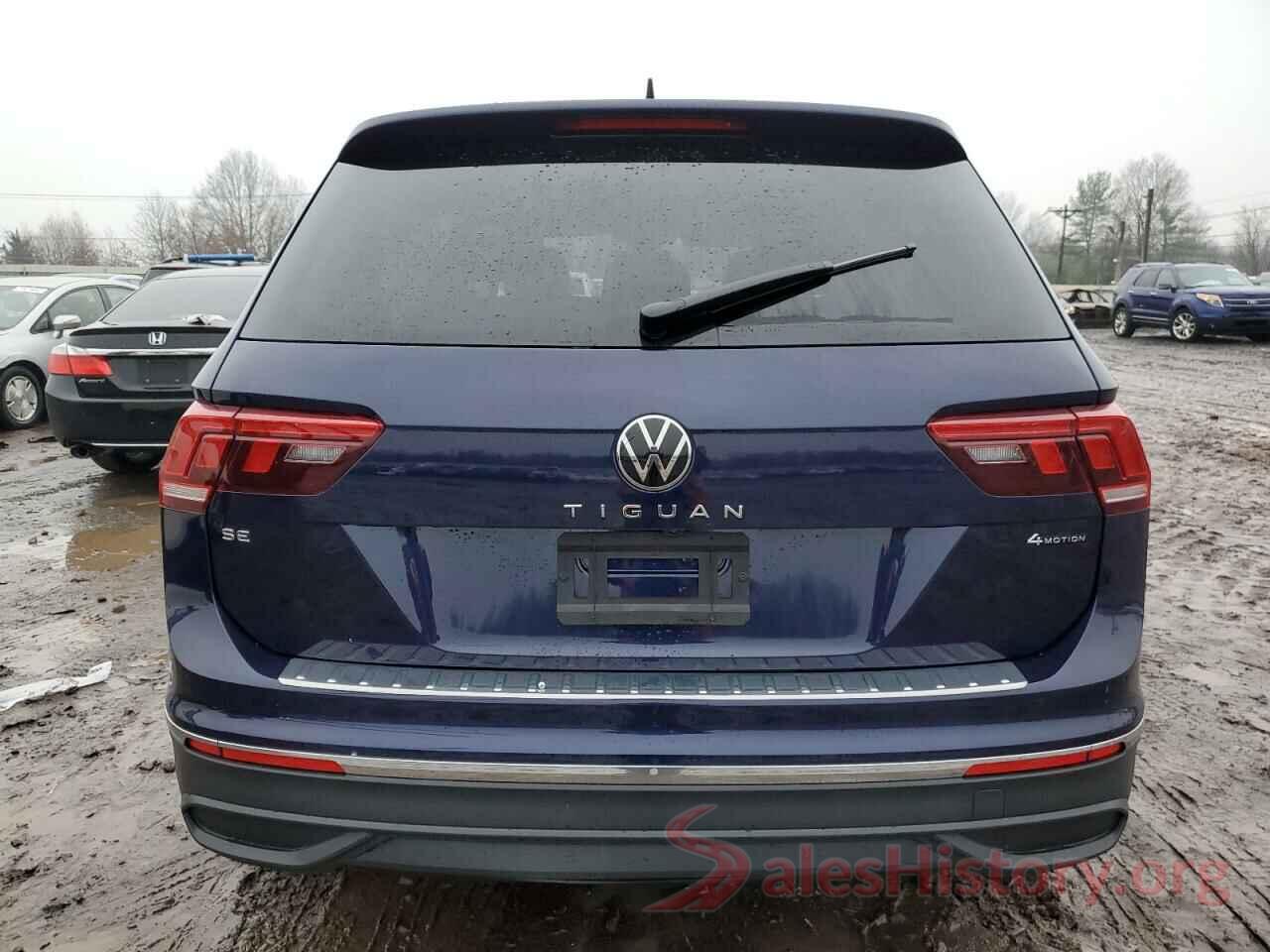 3VV2B7AX8NM164982 2022 VOLKSWAGEN TIGUAN